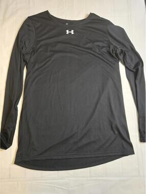 Under Armour Black Long Sleeve Performance Shirt